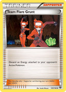 Team Flare Grunt (129/146) [XY]
