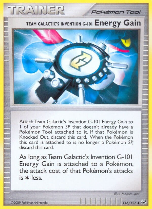 Team Galactics Invention G 101 Energy Gain (116/127) [PL]