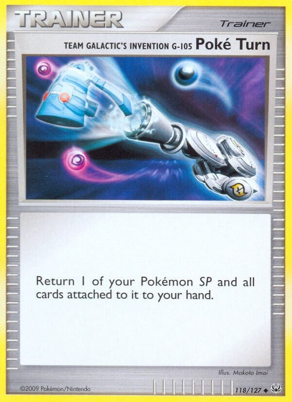 Team Galactics Invention G 105 Poke Turn (118/127) [PL]