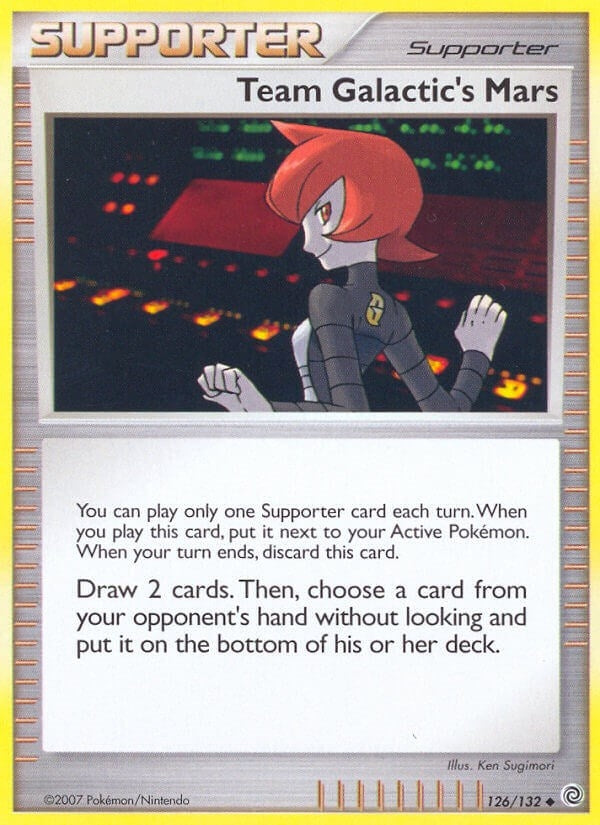 Team Galactics Mars (126/132) [SW]
