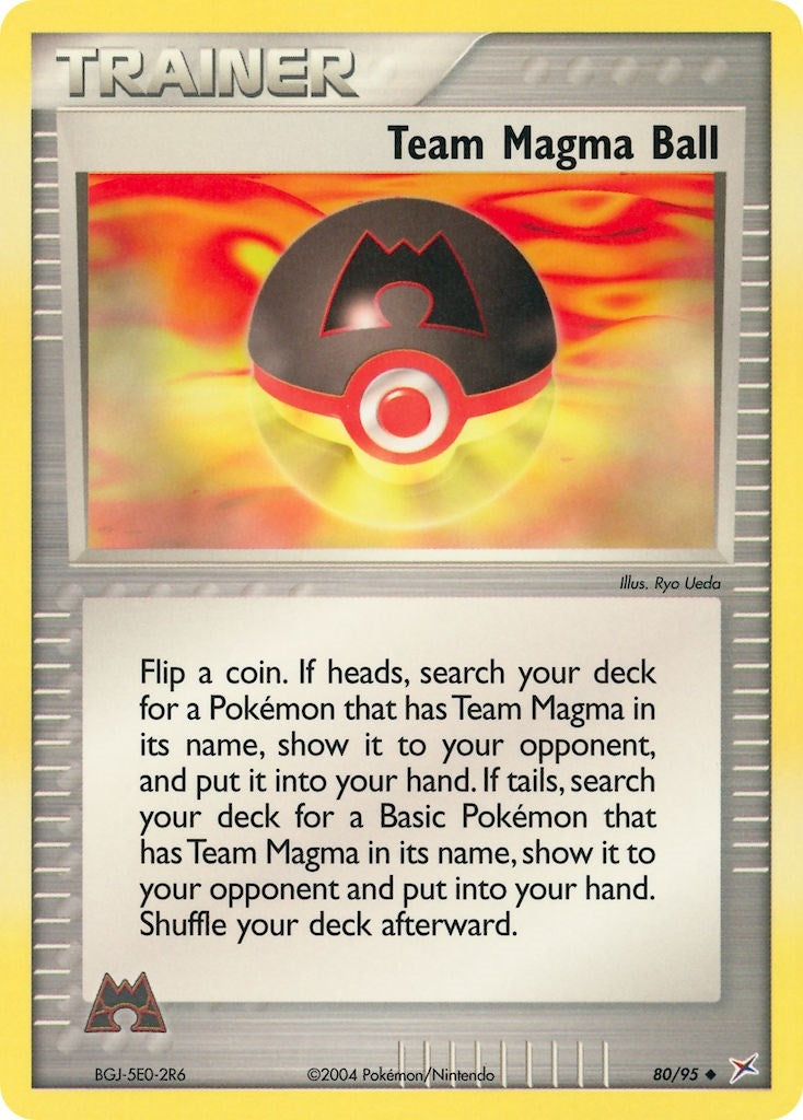 Team Magma Ball (80/95) [MA]