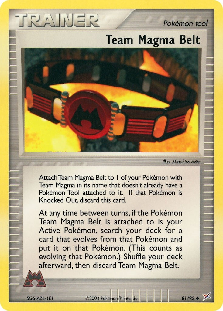 Team Magma Belt (81/95) [MA]