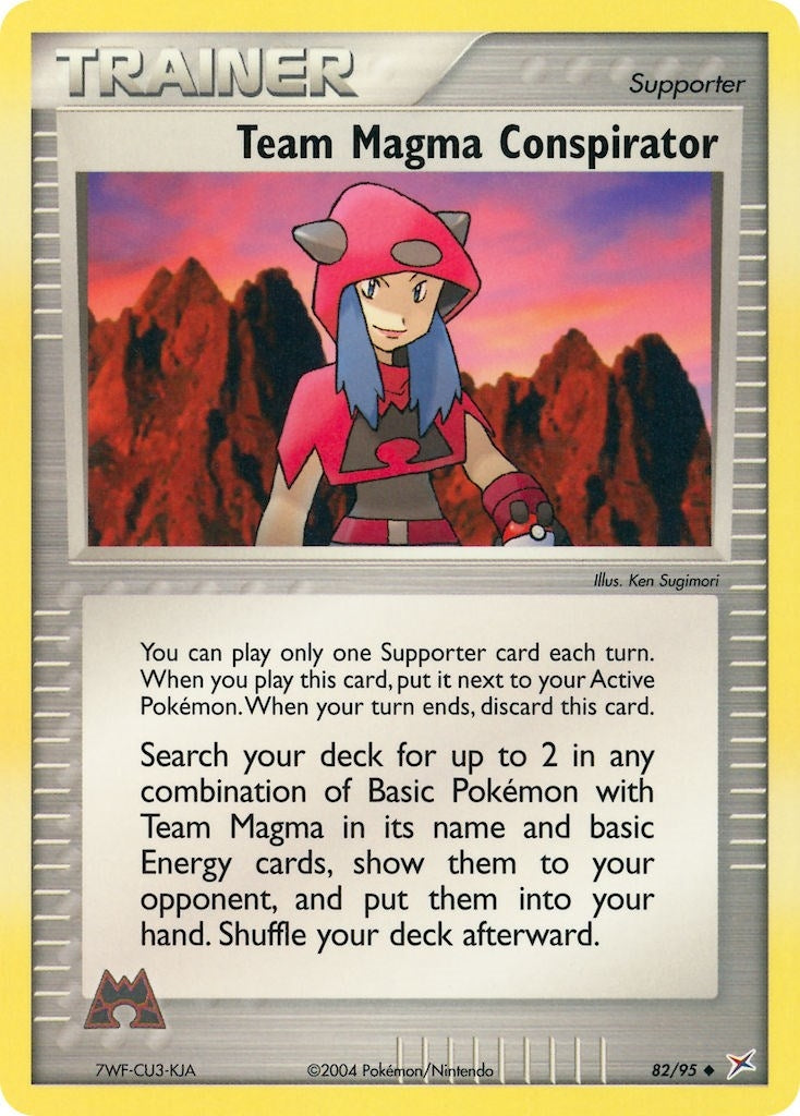 Team Magma Conspirator (82/95) [MA]