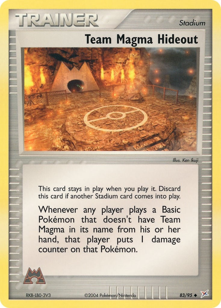 Team Magma Hideout (83/95) [MA]