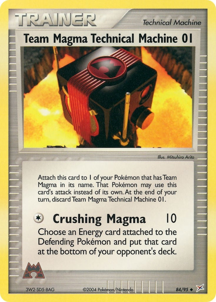 Team Magma Technical Machine 01 (84/95) [MA]
