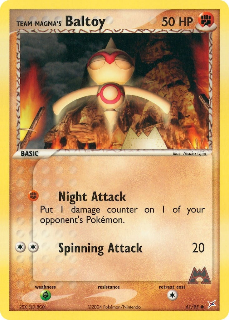 Team Magmas Baltoy 61 95 (61/95) [MA]