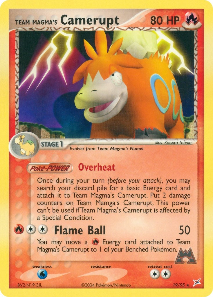 Team Magmas Camerupt (19/95) [MA]