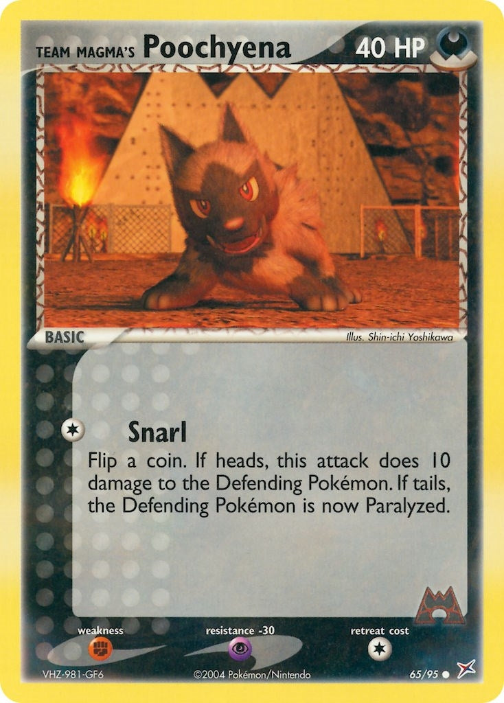 Team Magmas Poochyena 65 95 (65/95) [MA]