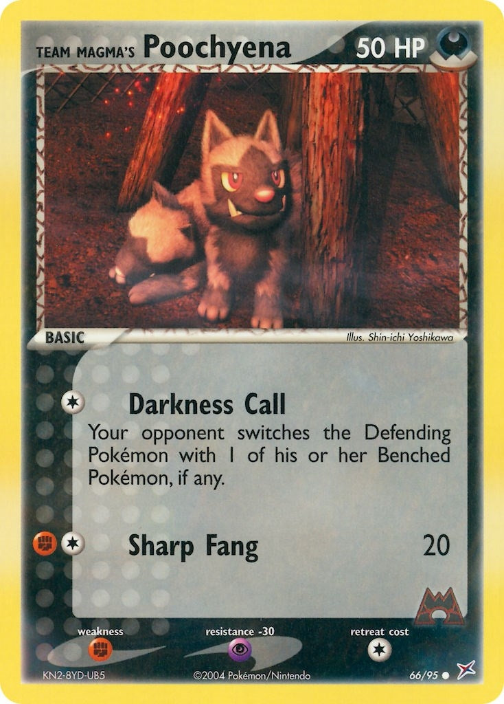 Team Magmas Poochyena 66 95 (66/95) [MA]