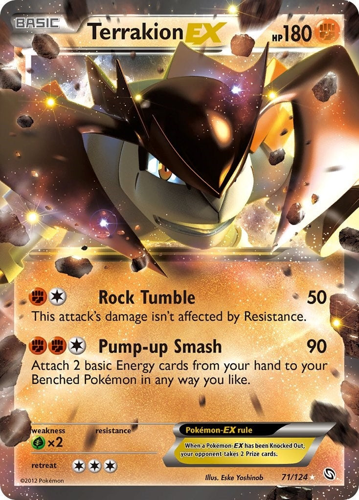 Terrakion EX (71/124) [DRX]