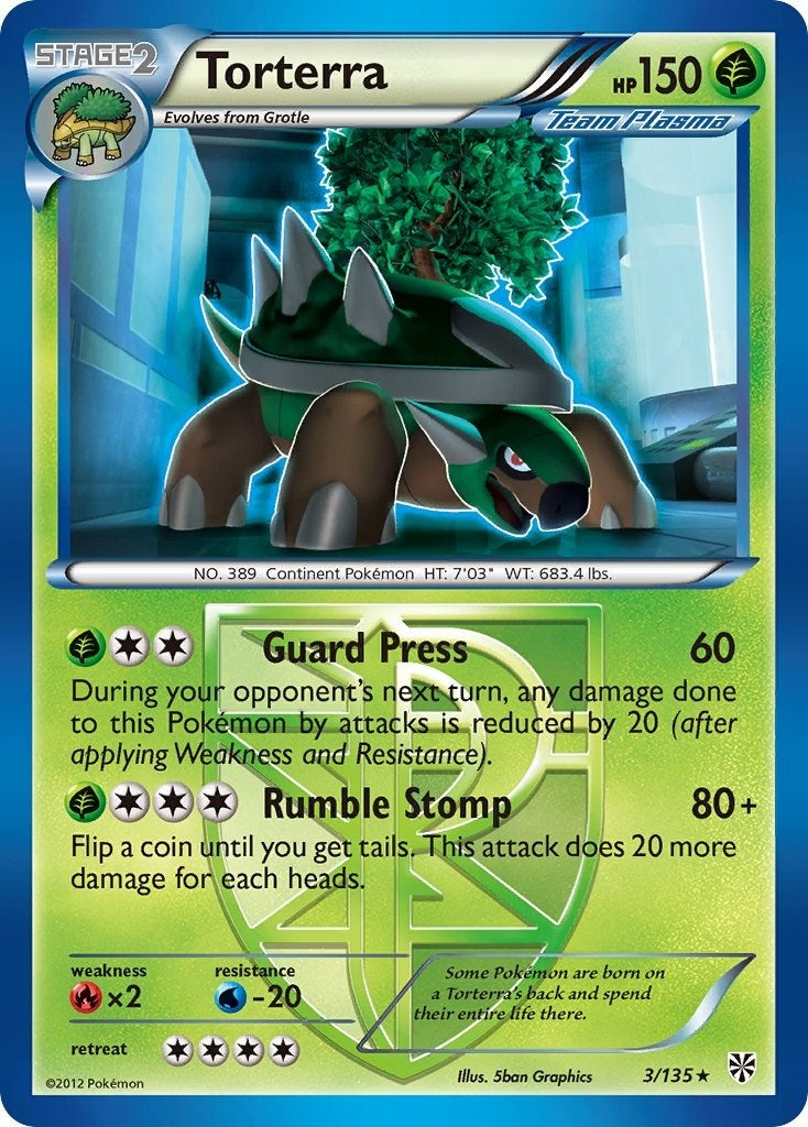 Torterra Team Plasma (3/135) [PLS]