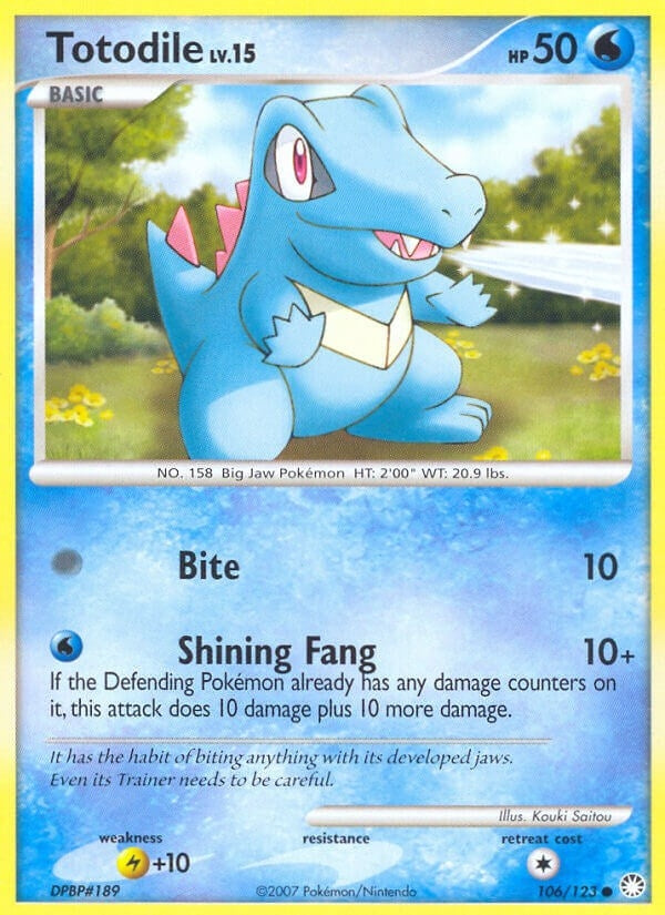 Totodile (106/123) [MT]