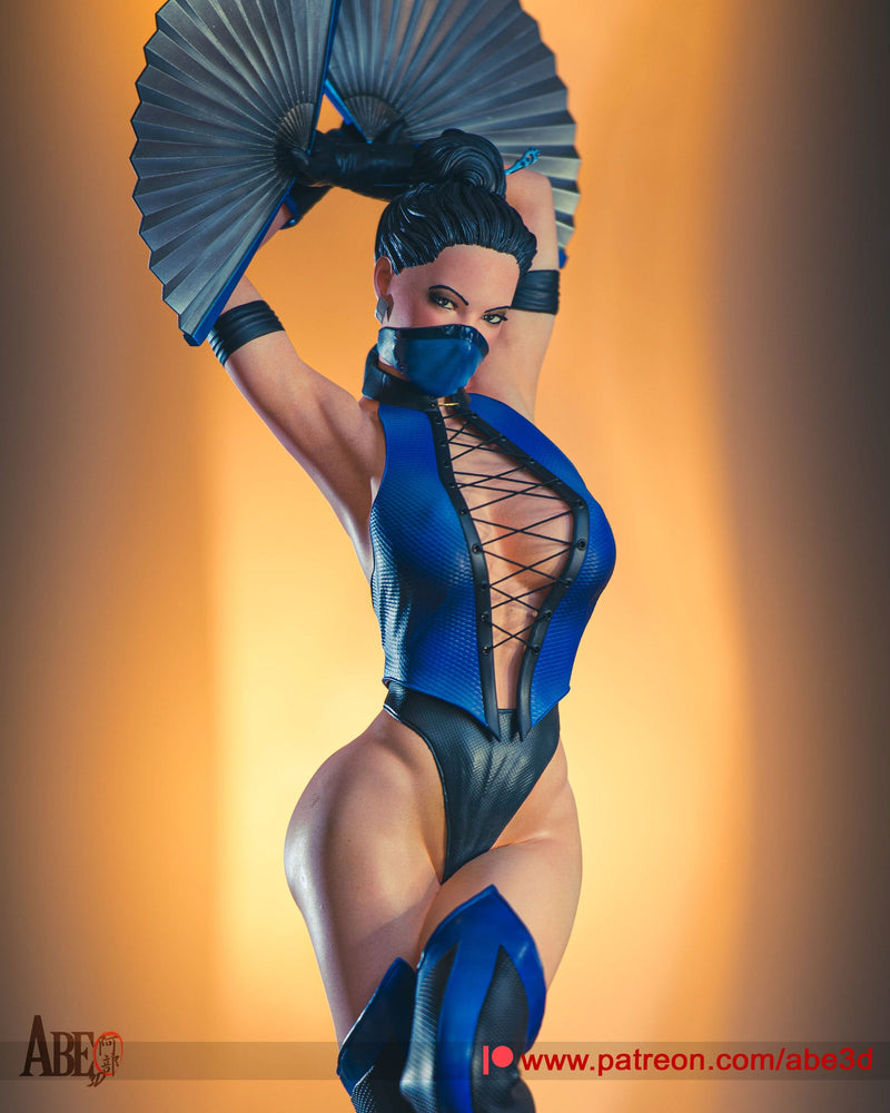 Kitana Resin Statue - view 1