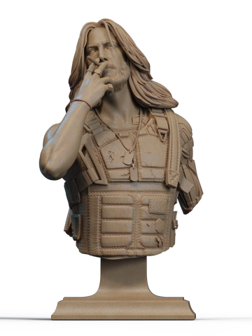 Johonny Silverhand Resin Bust - view 1