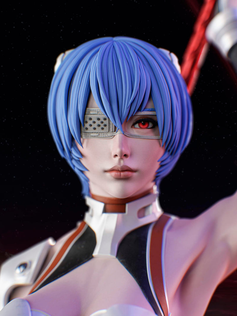 Rei Ayanami Resin Statue - view 7