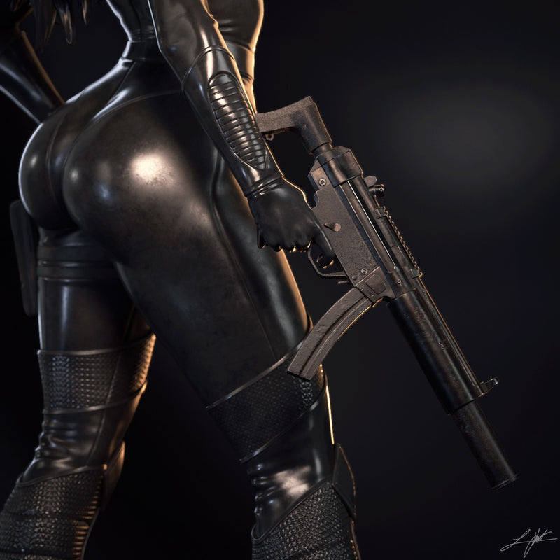 Baroness Resin Statue - view 8