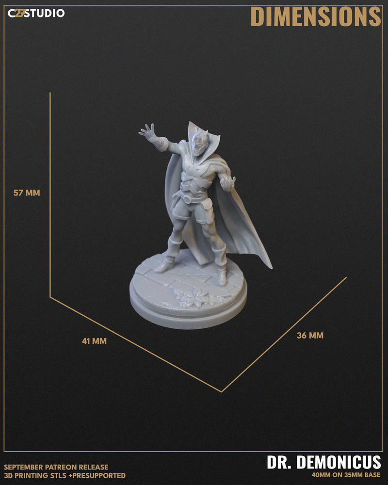 Dr. Demonicus - Marvel MCP-Compatible Resin Miniature