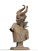 Maleficent Resin Bust - view 2