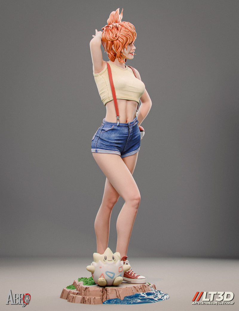 Misty Resin Statue - view 2