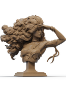 Rogue Resin Bust - view 1