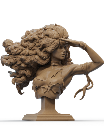 Rogue Resin Bust - view 1