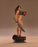 Dejah Thoris Resin Statue - view 2