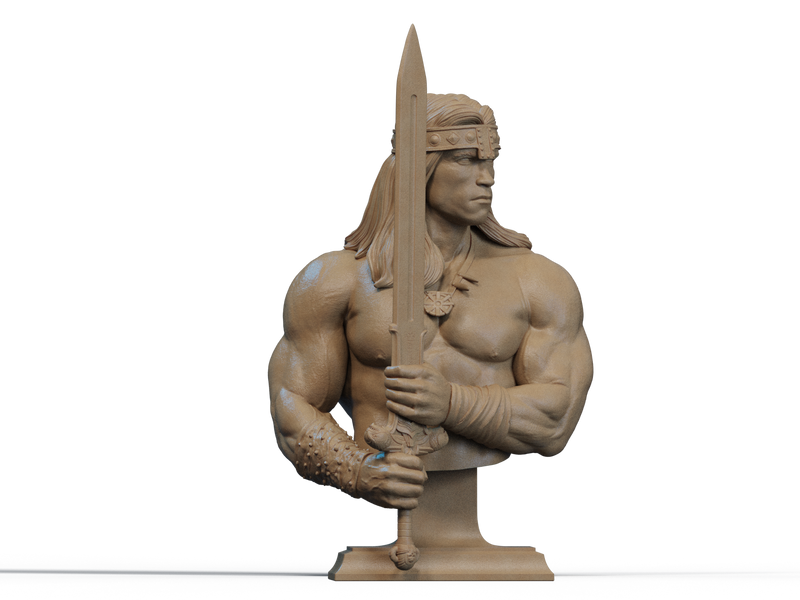 Conan Resin Bust - view 3