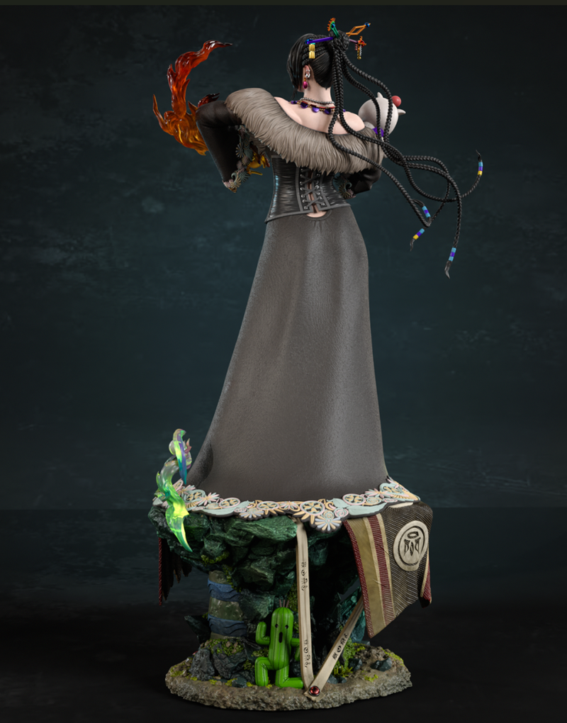 Lulu Resin Statue - view 5