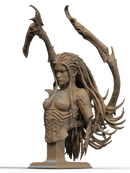 Kerrigan Resin Bust - view 2
