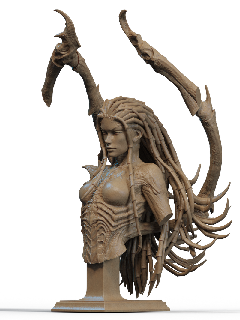 Kerrigan Resin Bust - view 2