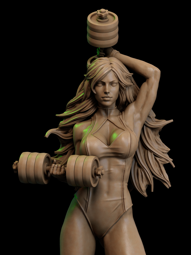 She-Hulk Resin Statue - view 5