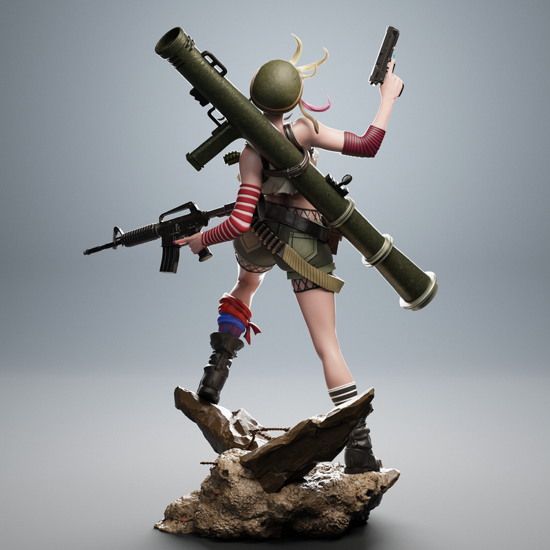 Tank Girl Resin Statue - view 5