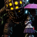 Big Daddy and Little Sister Resin Statue - view 8