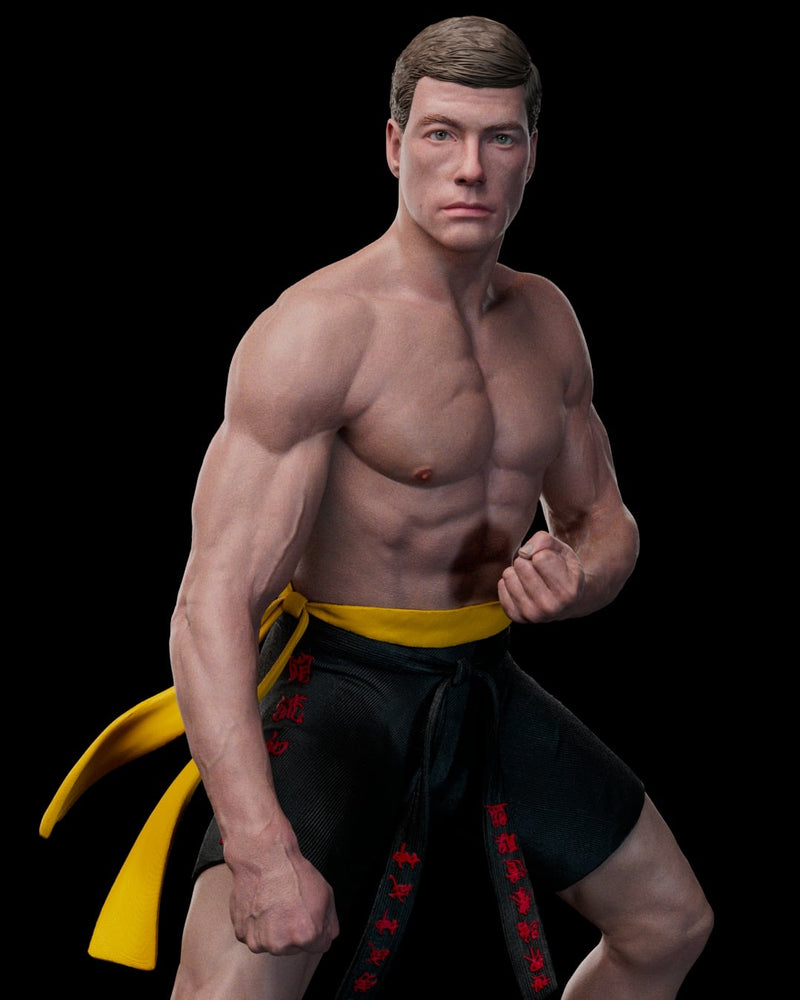 Frank Dux Resin Statue - view 2