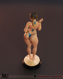Chun-Li SF6 Bikini Resin Statue - view 4