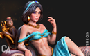 Jasmine Resin Statue - view 1