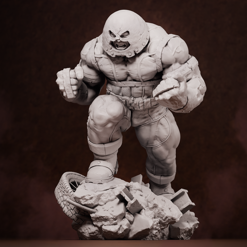 Juggernaut Resin Statue - view 3