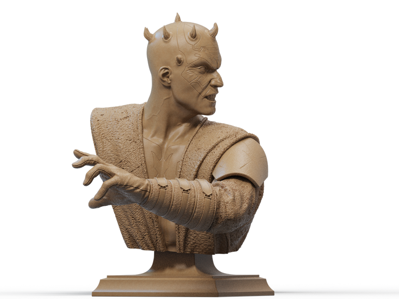 Darth Maul Resin Bust - view 2