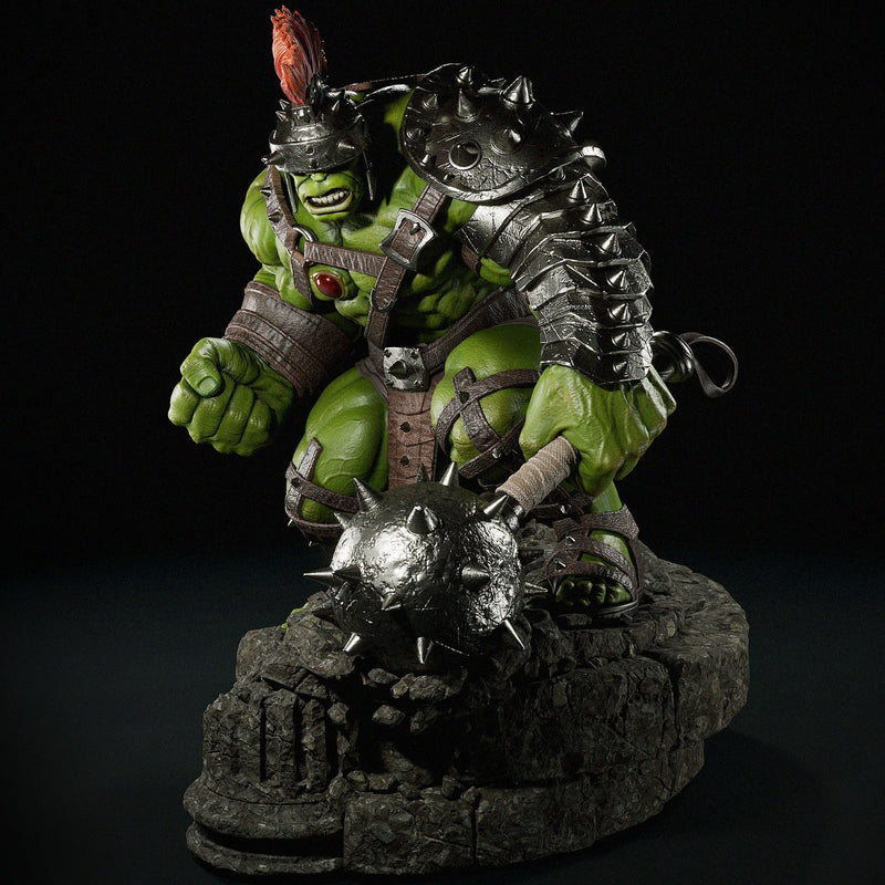 Gladiator Hulk Resin Statue - view 5