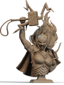 Lady Thor Resin Bust - view 1