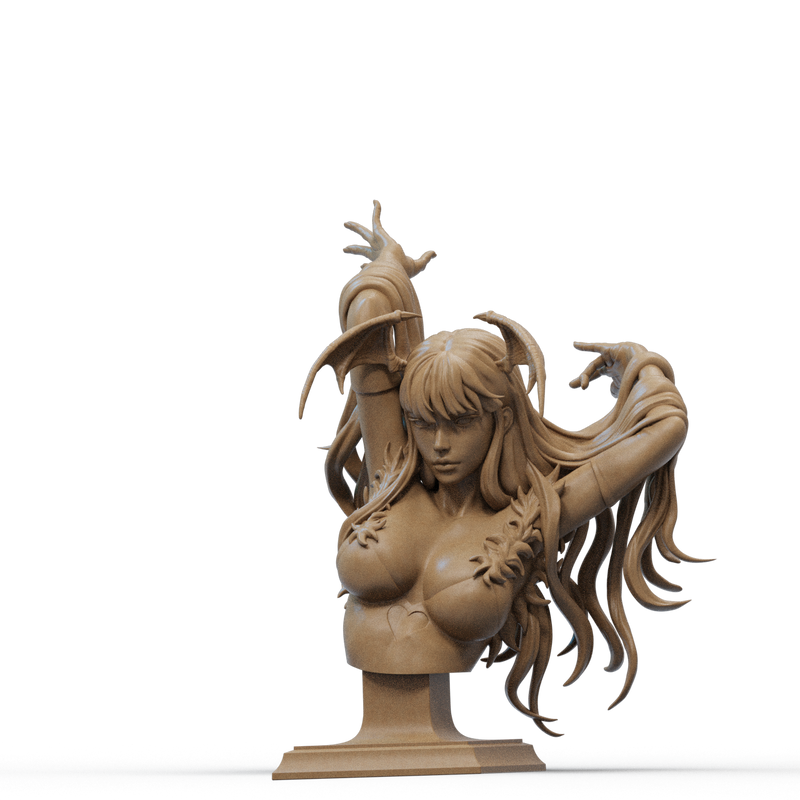 Morrigan Resin Bust - view 4