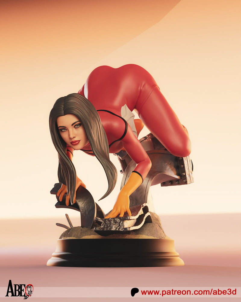 Jessica Drew Spiderwoman Resin Statue - view 6