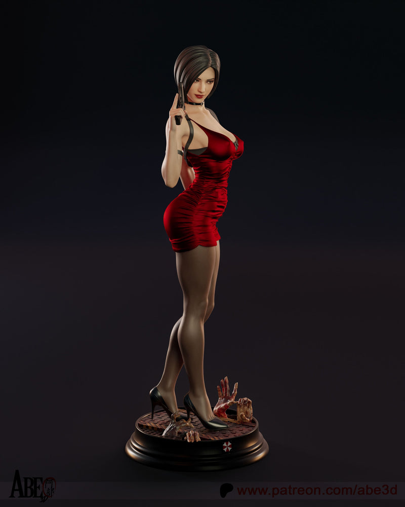Ada Wong Resin Statue - view 3