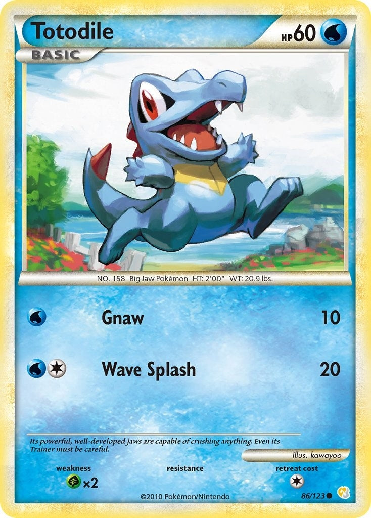 Totodile (86/123) [HS]