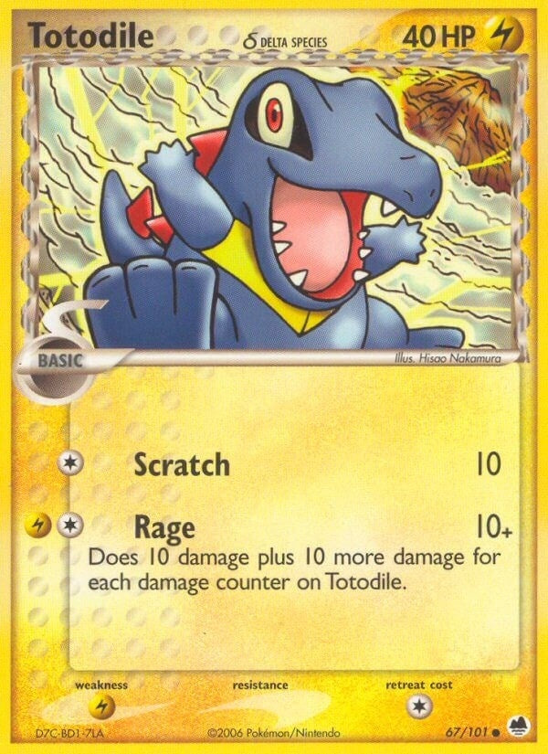 Totodile Delta Species (67/101) [DF]