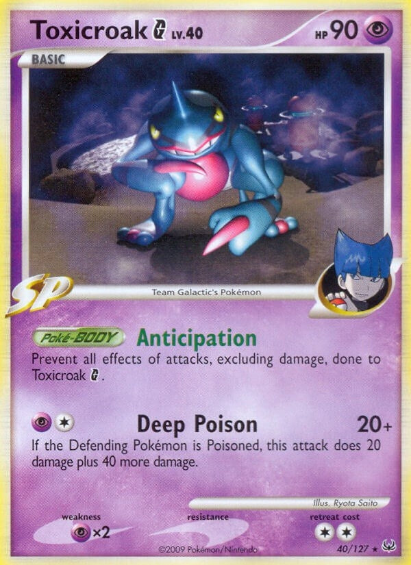 Toxicroak G (40/127) [PL]