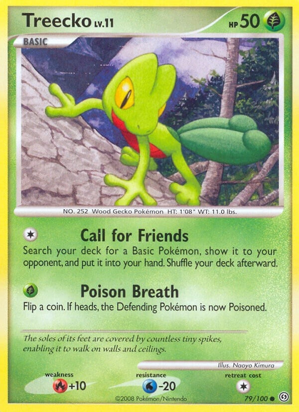 Treecko (79/100) [SF]