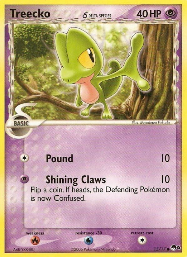 Treecko Delta Species (015/017) [POP]