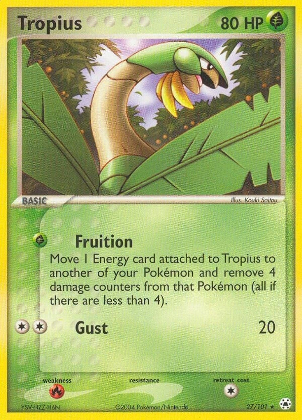 Tropius (27/101) [HL]