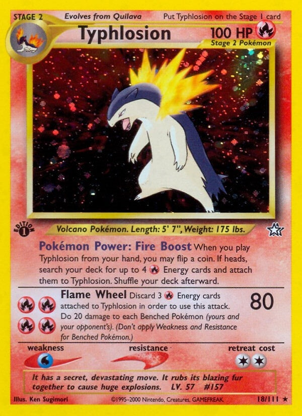 Typhlosion 18 (018/111) [N1]
